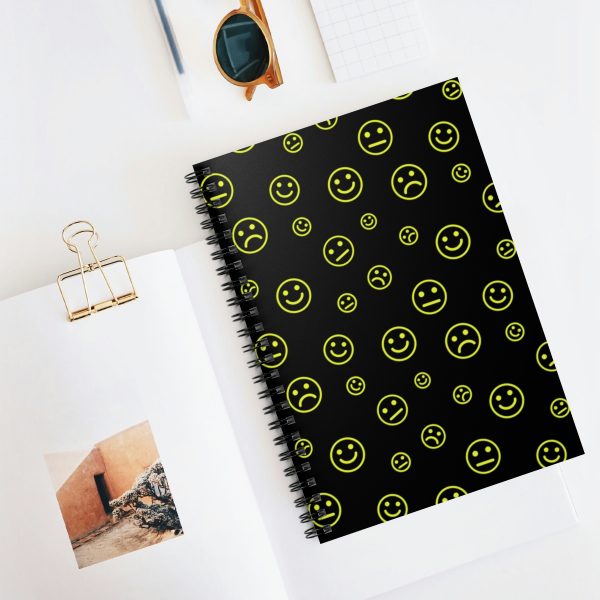 Emotions Yellow (spiral, lined notebook) - Image 5