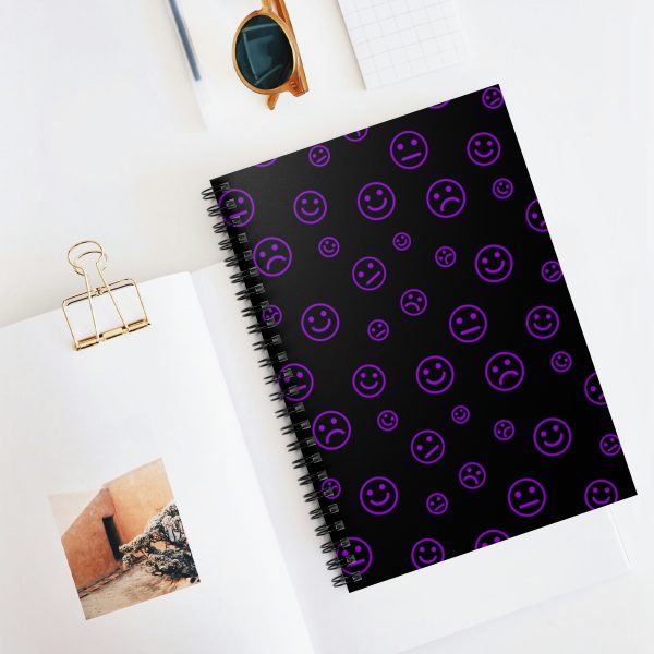 Emotions Purple (spiral, lined notebook) - Image 5